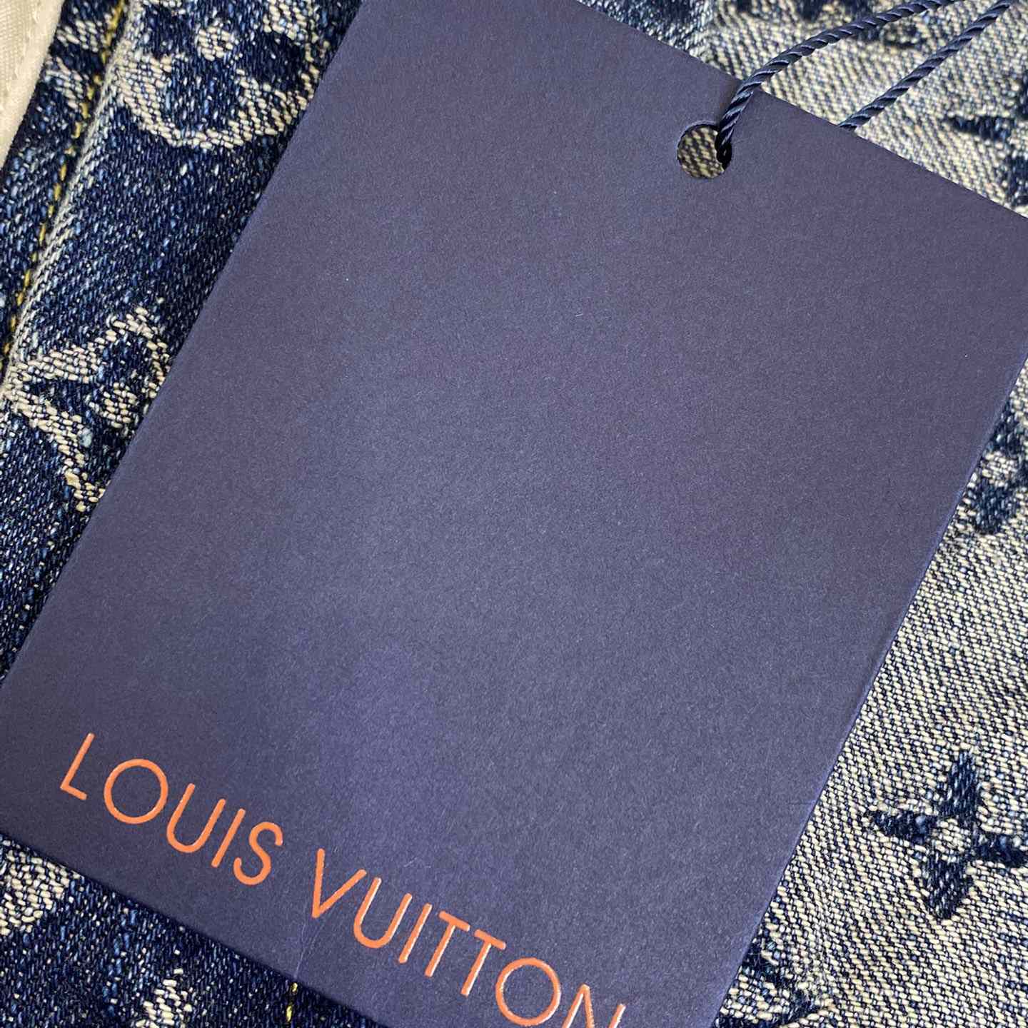 Louis Vuitton Monogram Denim Tailored Pants    1AGIV1 - EUR FASHION