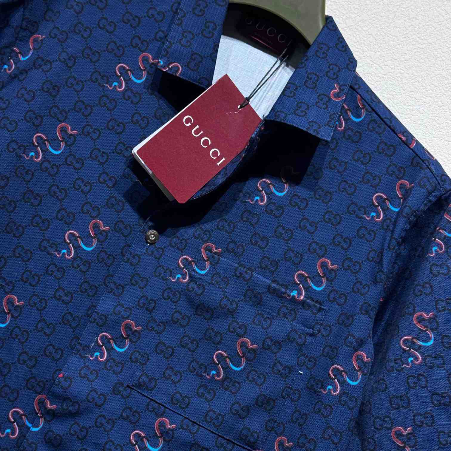 Gucci Printed Cotton Ripstop Shirt - EUR FASHION
