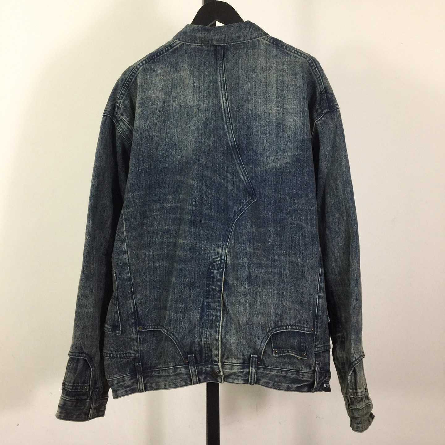 Balenciaga Oversized Jacket In Washed Denim - EUR FASHION