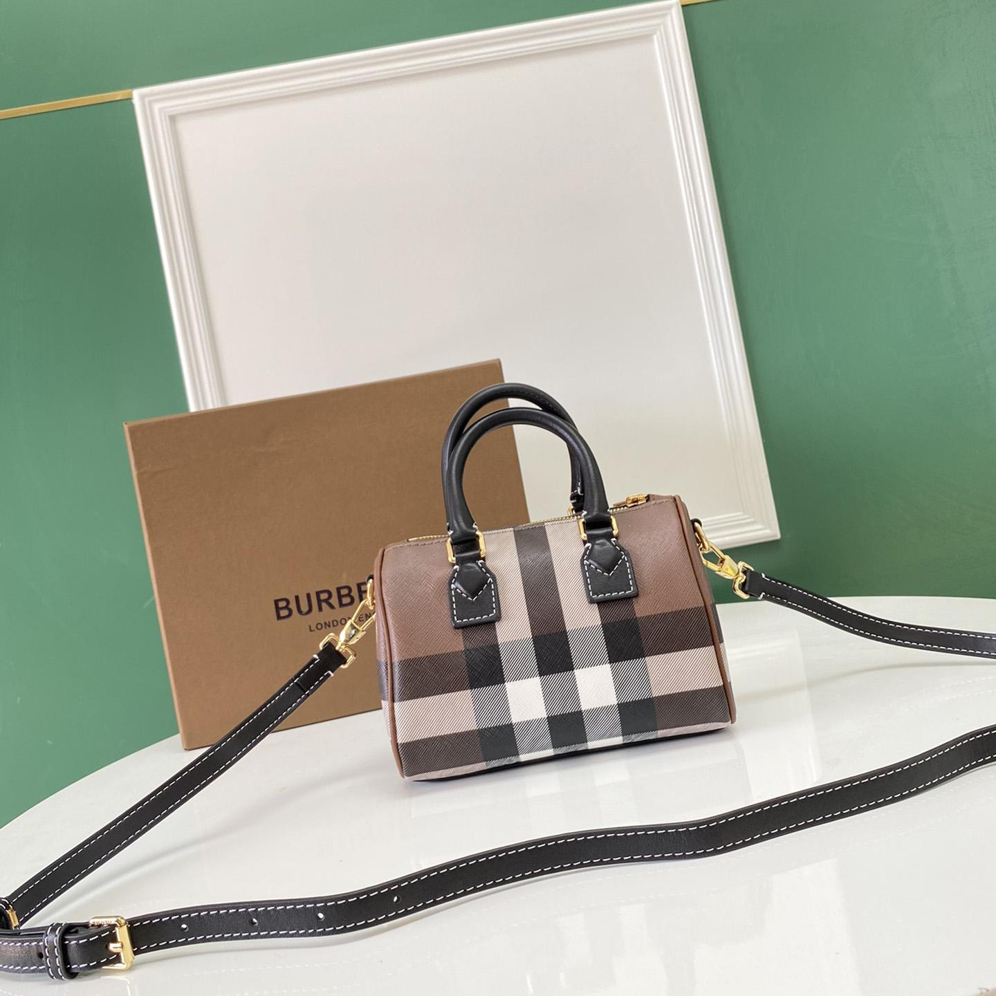 Burberry Mini Check Bowling Bag - EUR FASHION