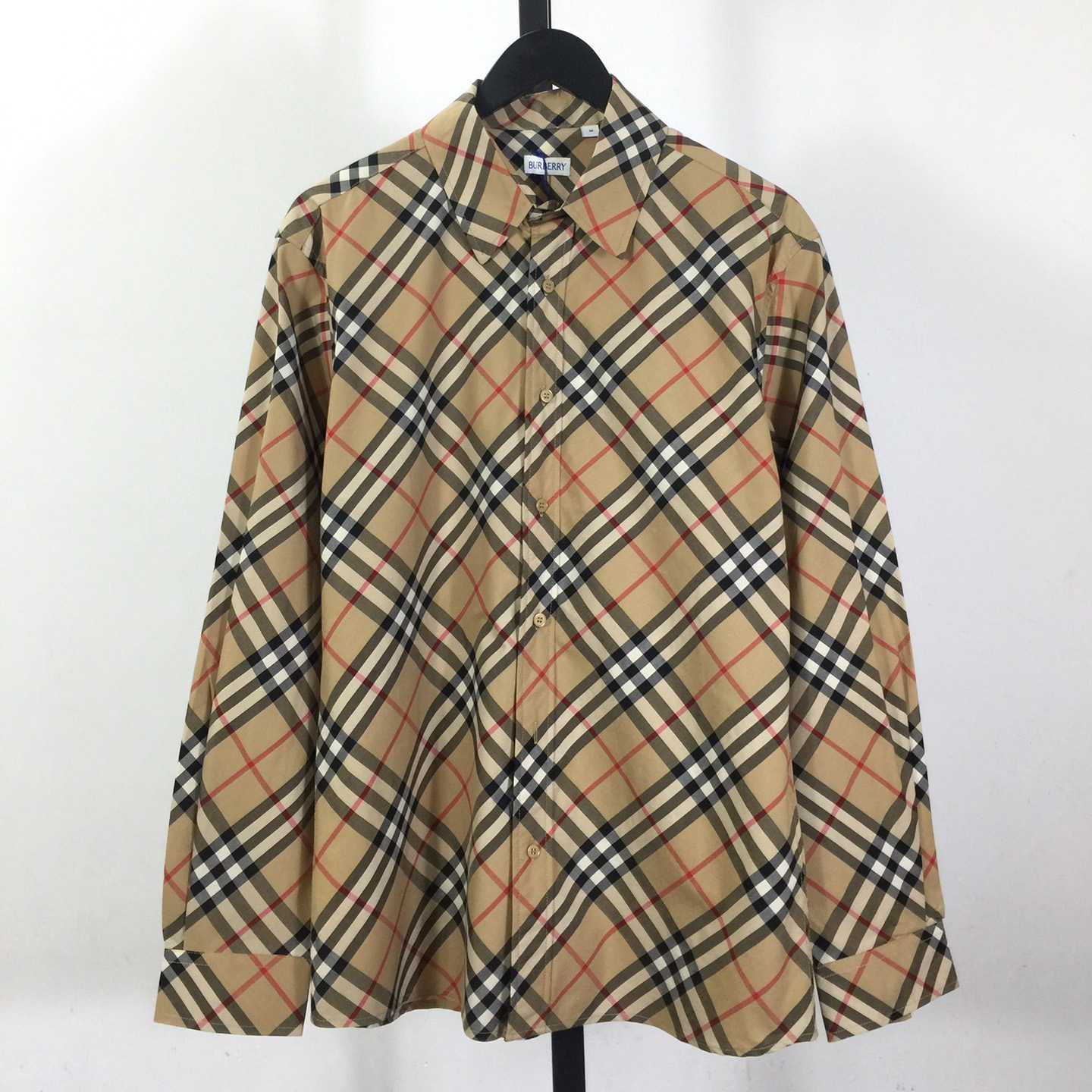 Burberry Check Cotton Shirt - EUR FASHION