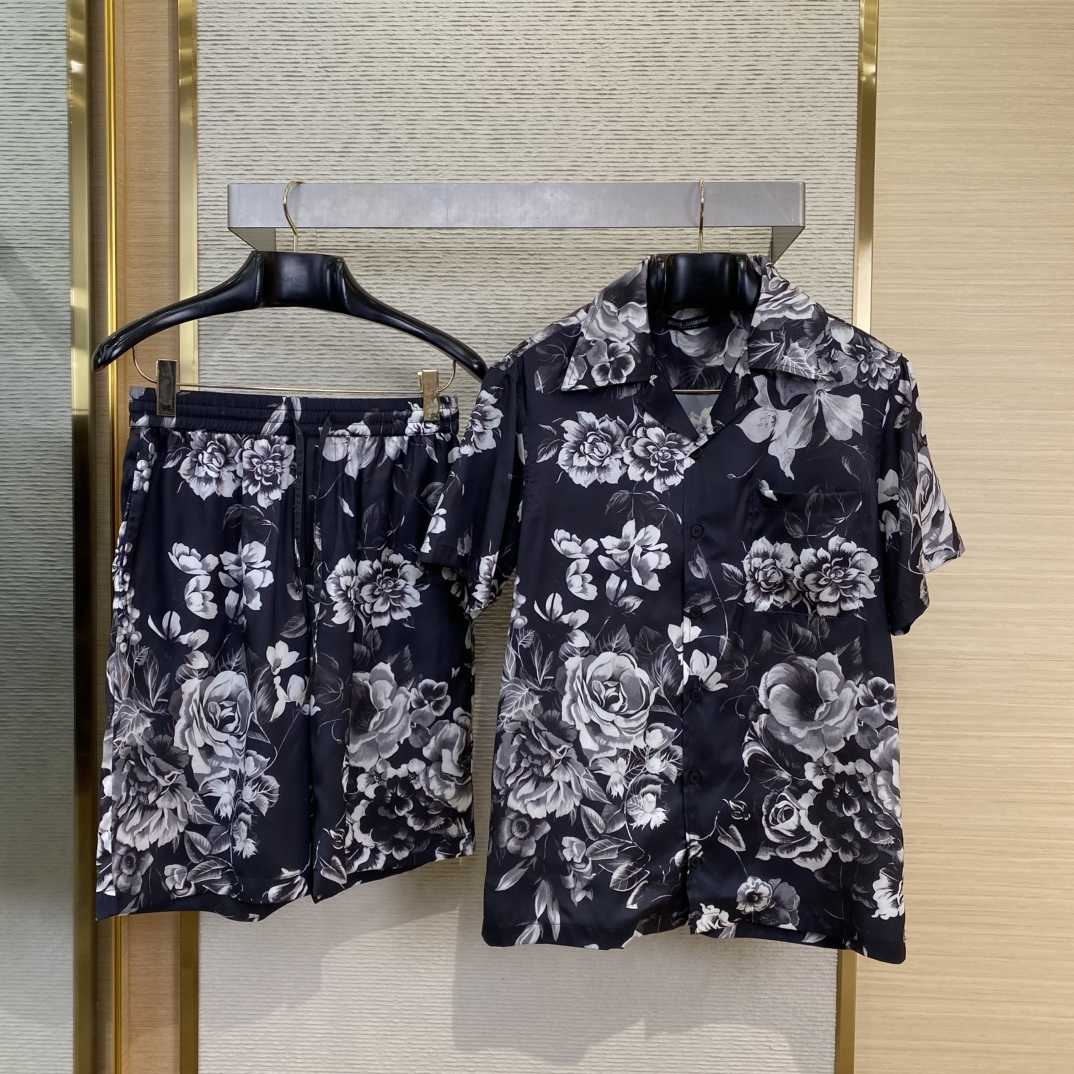 Dolce & Gabbana Floral-print Silk Shirt And Shorts - EUR FASHION