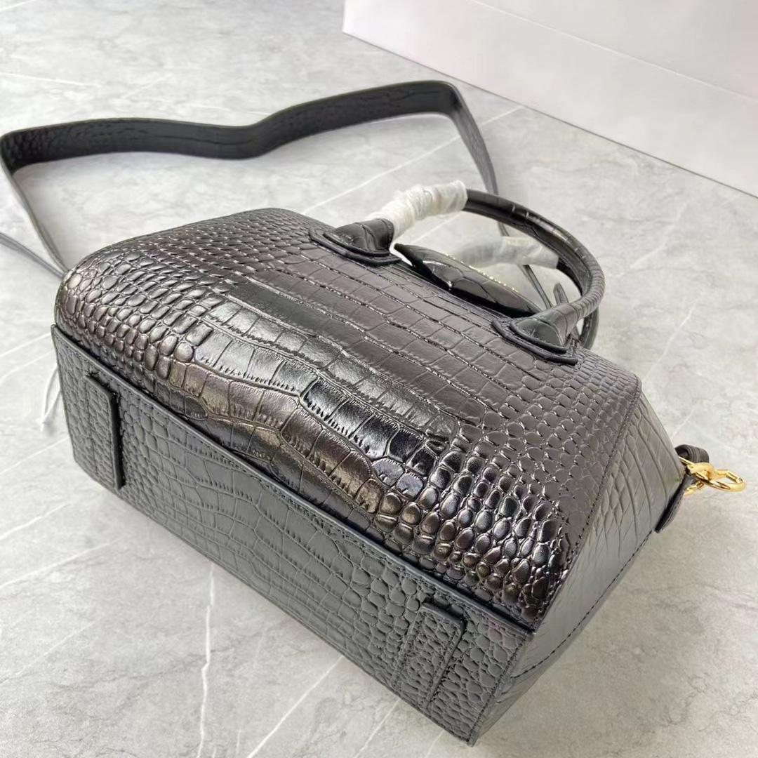 Givenchy Mini Antigona Bag In Crocodile Effect Leather - EUR FASHION