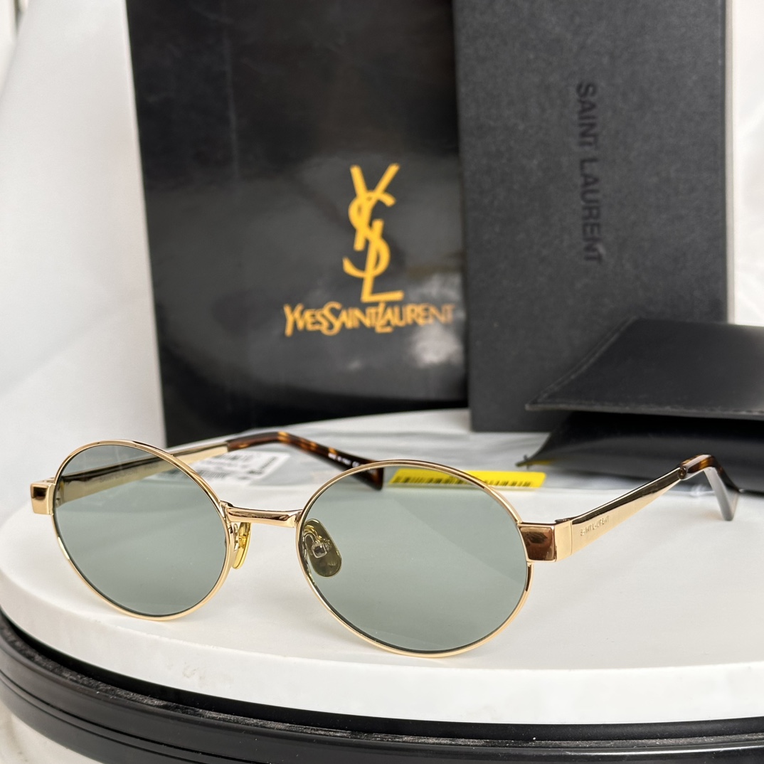 Saint Laurent Eyewear SL 692 oval-frame Sunglasses    - EUR FASHION