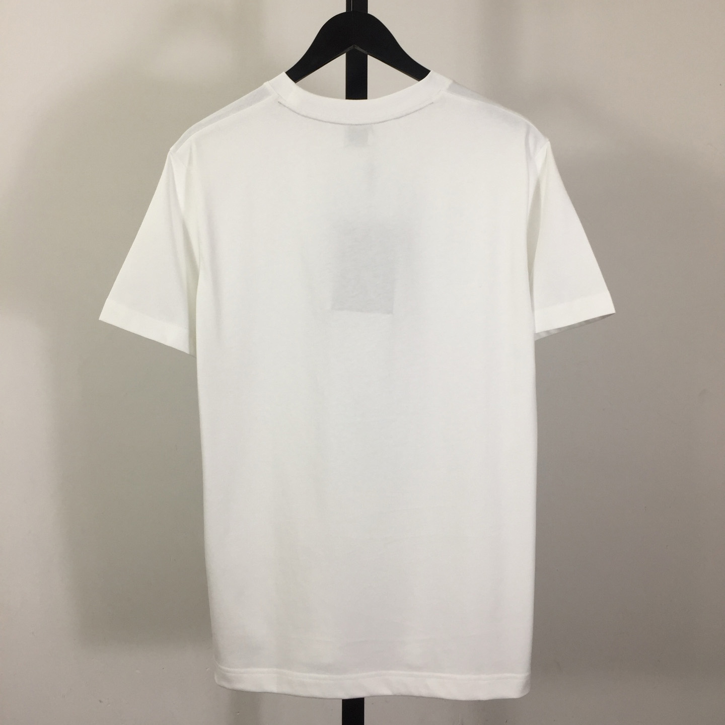 Burberry White EKD Cotton T-shirt - EUR FASHION