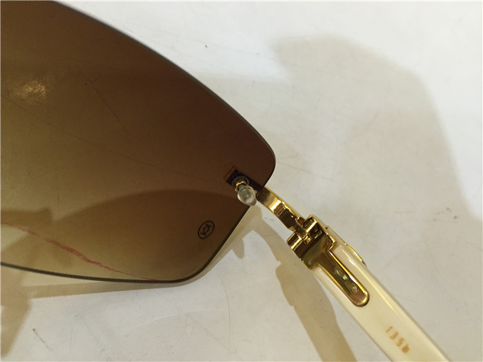 Cartier 3524012 White Buffalo Eyeglasses In Gold - EUR FASHION