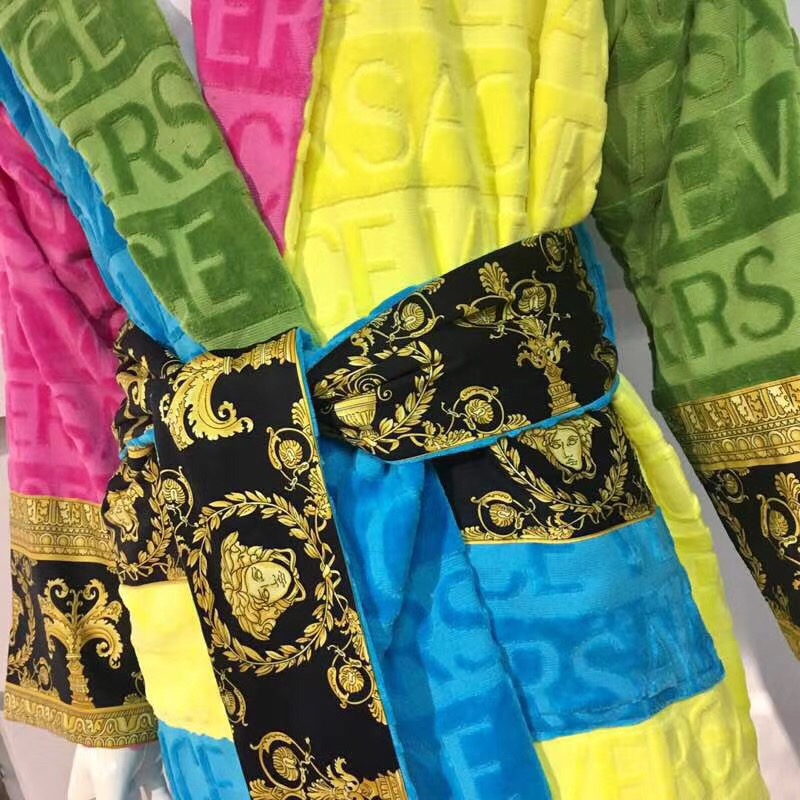 Versace I Love Baroque Bathrobe Multicolour - EUR FASHION