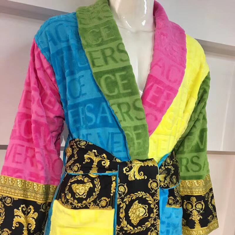 Versace I Love Baroque Bathrobe Multicolour - EUR FASHION