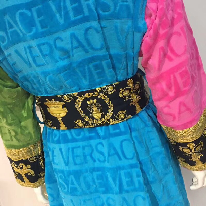 Versace I Love Baroque Bathrobe Multicolour - EUR FASHION