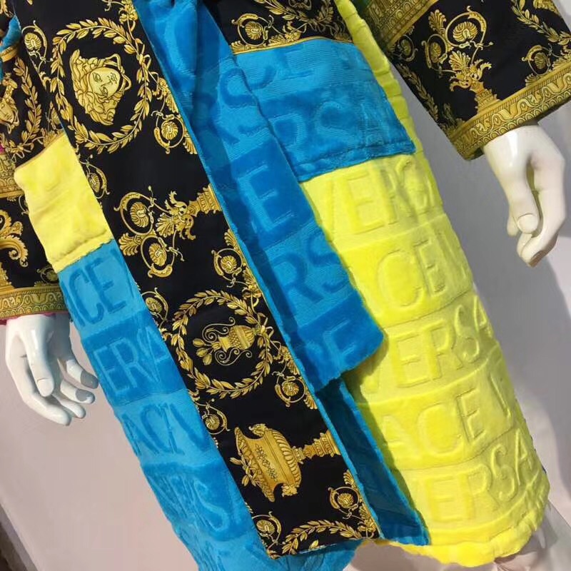 Versace I Love Baroque Bathrobe Multicolour - EUR FASHION