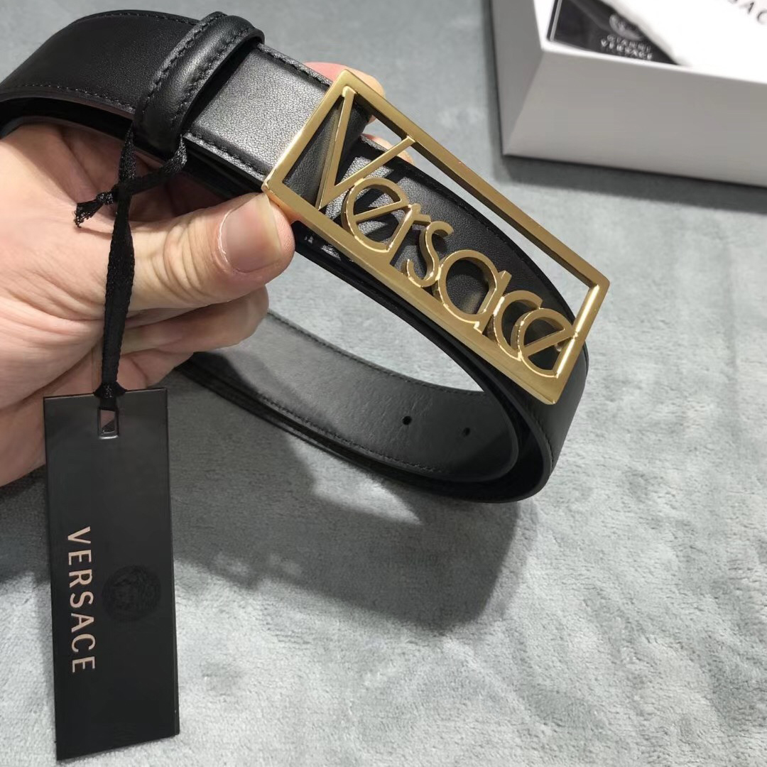 Versace Leather Belt - EUR FASHION