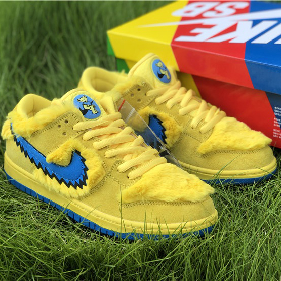 Grateful Dead X Nike SB Dunk Low "Yellow Bear" - EUR FASHION