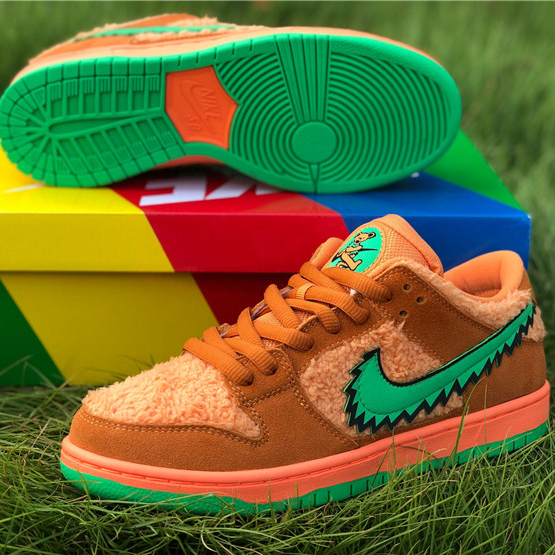 Grateful Dead X Nike SB Dunk Low "Orange Bear" - EUR FASHION