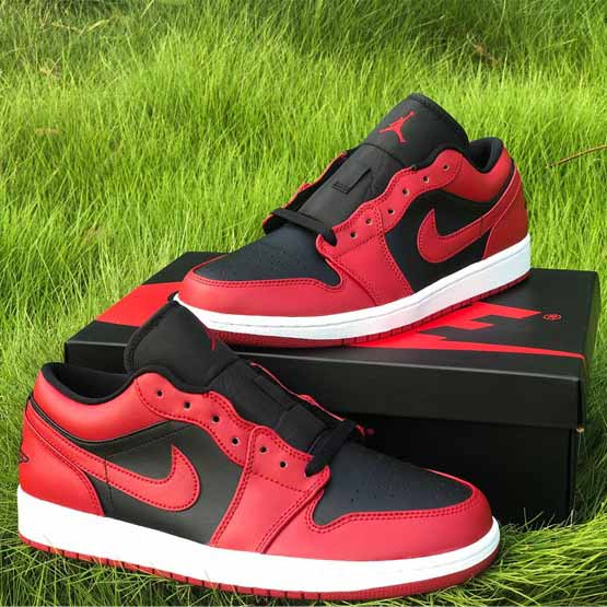 Jordan AJ1 Low Varsity Red 553558-606  - EUR FASHION