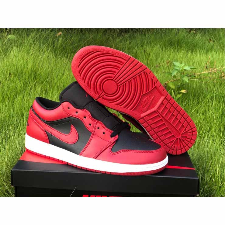 Jordan AJ1 Low Varsity Red 553558-606  - EUR FASHION