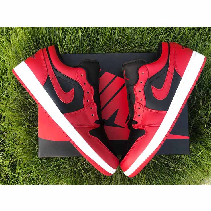 Jordan AJ1 Low Varsity Red 553558-606  - EUR FASHION