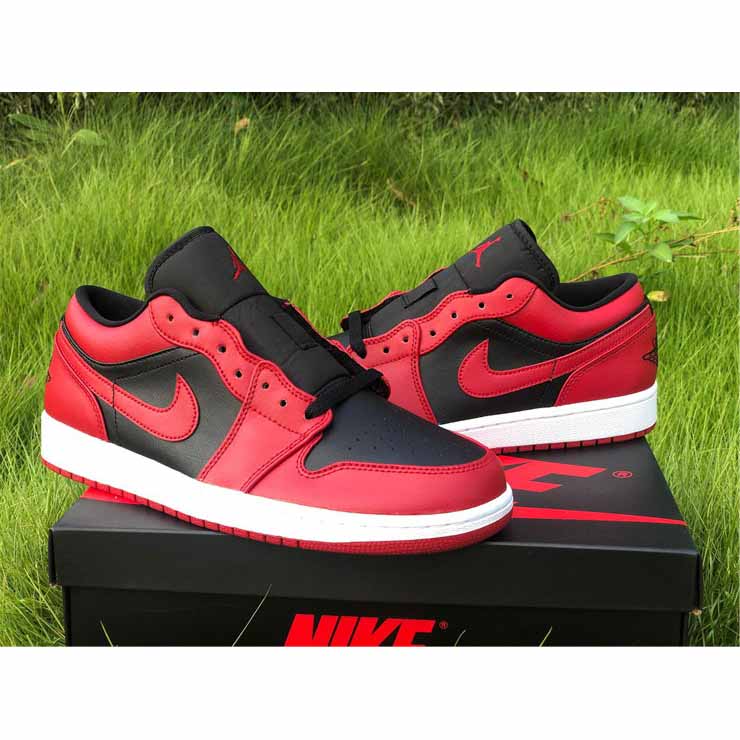 Jordan AJ1 Low Varsity Red 553558-606  - EUR FASHION