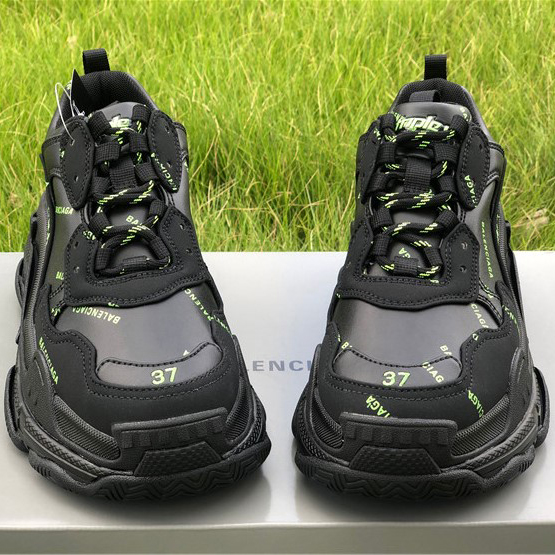 Balenciaga Allover Logo Triple S Sneaker - EUR FASHION