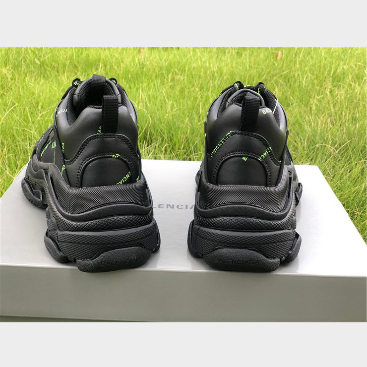 Balenciaga Allover Logo Triple S Sneaker - EUR FASHION