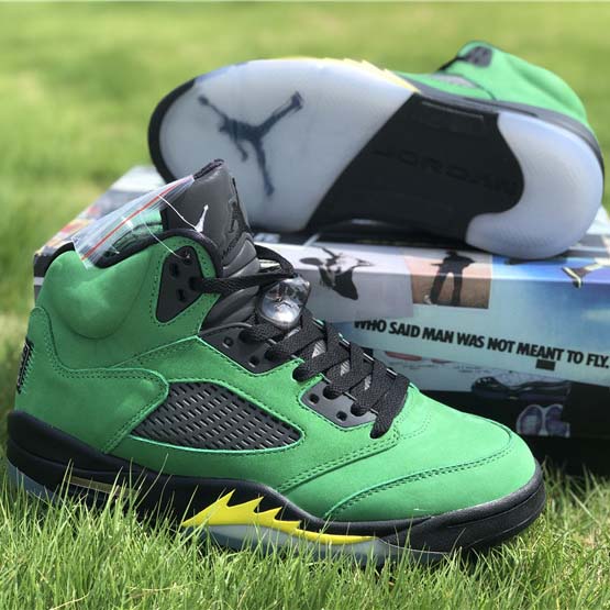 Jordan Air 5 SE "Oregon Ducks" CK6631-307 - EUR FASHION