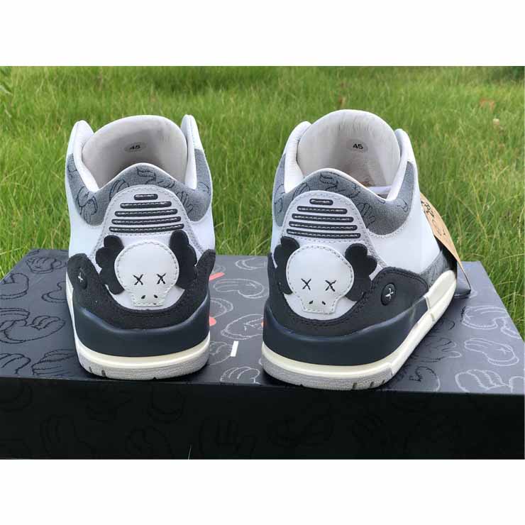 Jordan Kwas X AJ3 Fresh Water White/Light Grey Sneakers - EUR FASHION