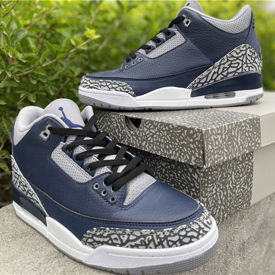 Jordan Air 3 Midnight Navy - EUR FASHION