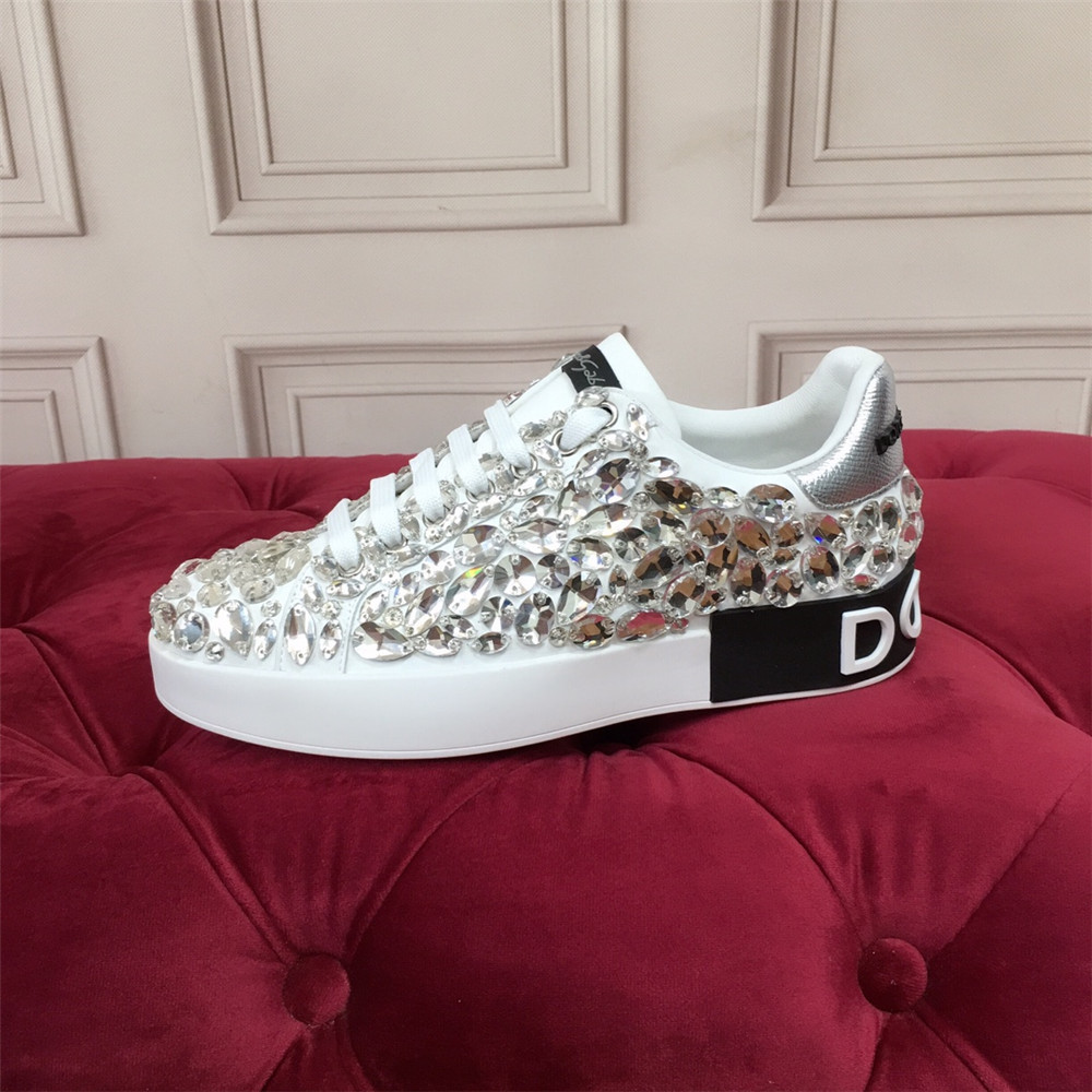 Dolce & Gabbana Nappa Leather Daymaster Sneaker Black - EUR FASHION