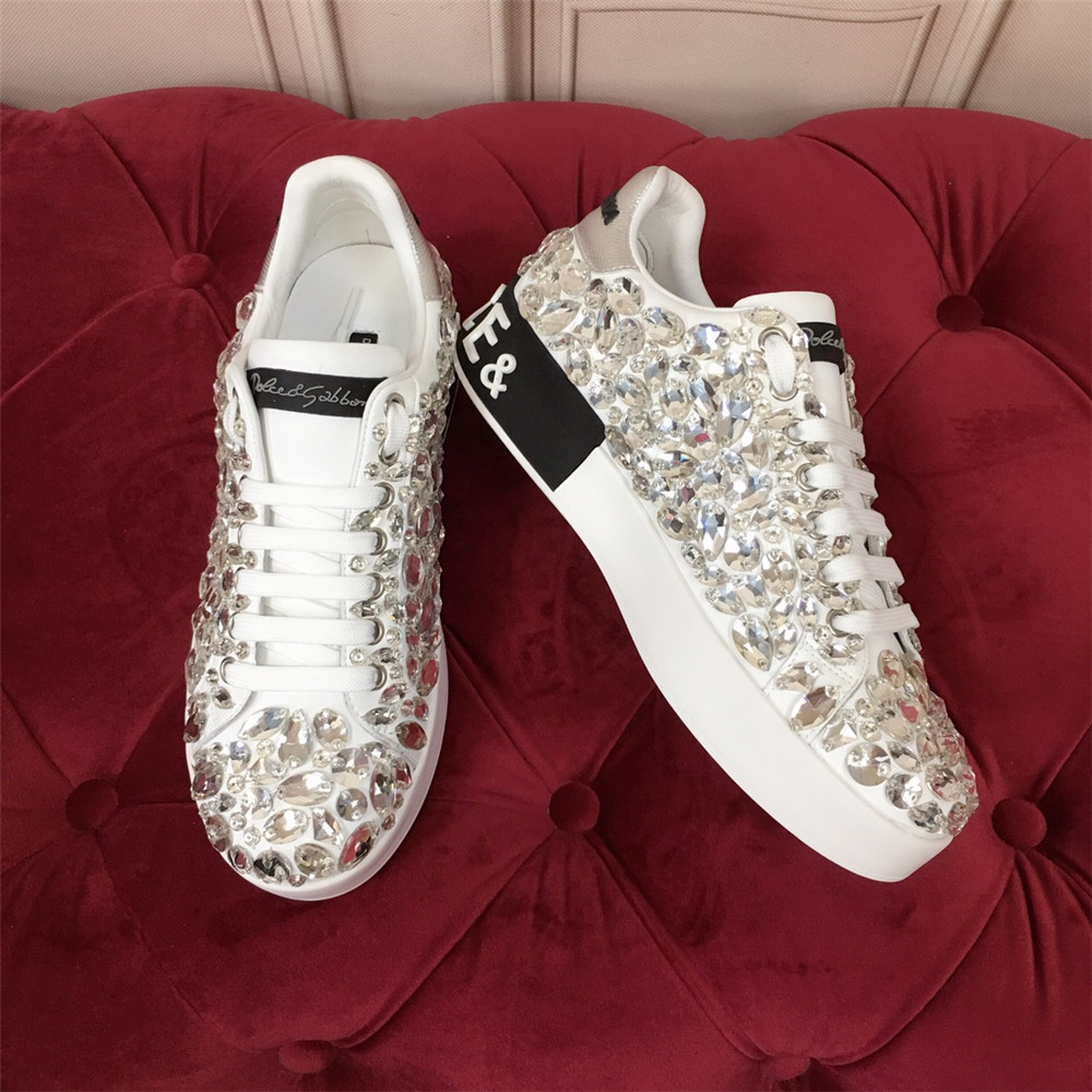 Dolce & Gabbana Nappa Leather Daymaster Sneaker Black - EUR FASHION