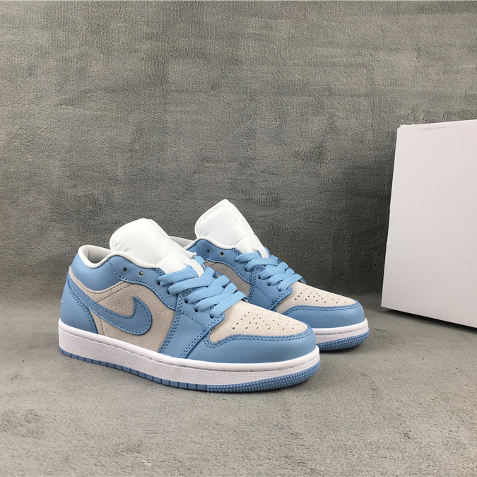 Nike Low Dunk Sneaker In Blue&White - EUR FASHION