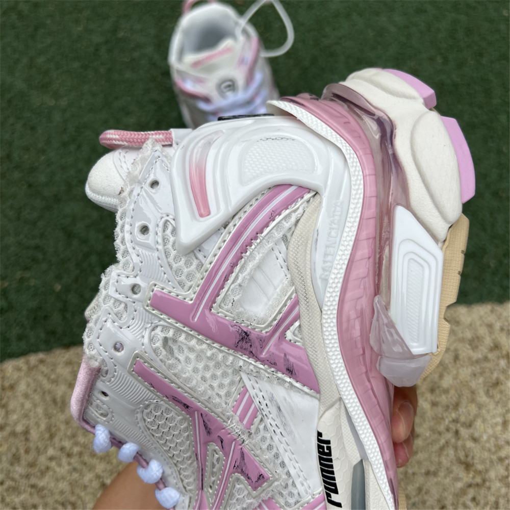 Balenciaga Track Sneaker In Cherry Pink  - EUR FASHION