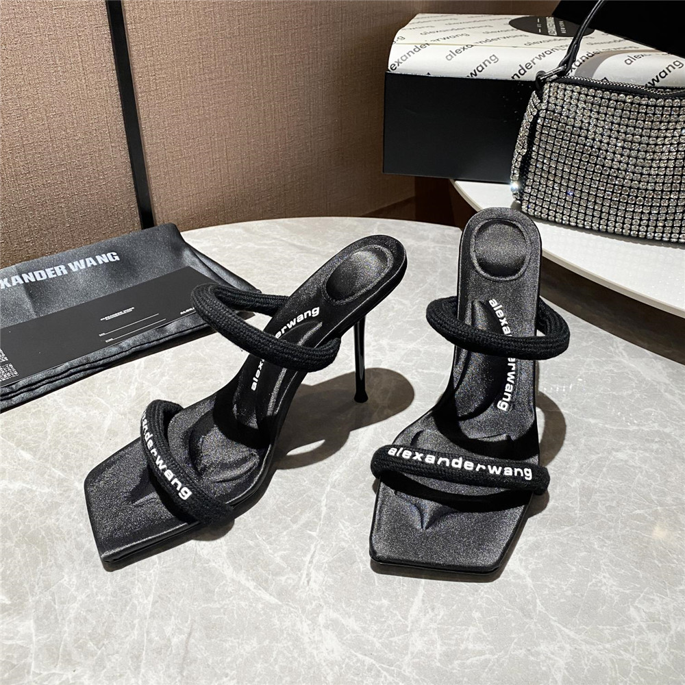 Alexander Wang Women Heels In Black(10Cm Heel) - EUR FASHION
