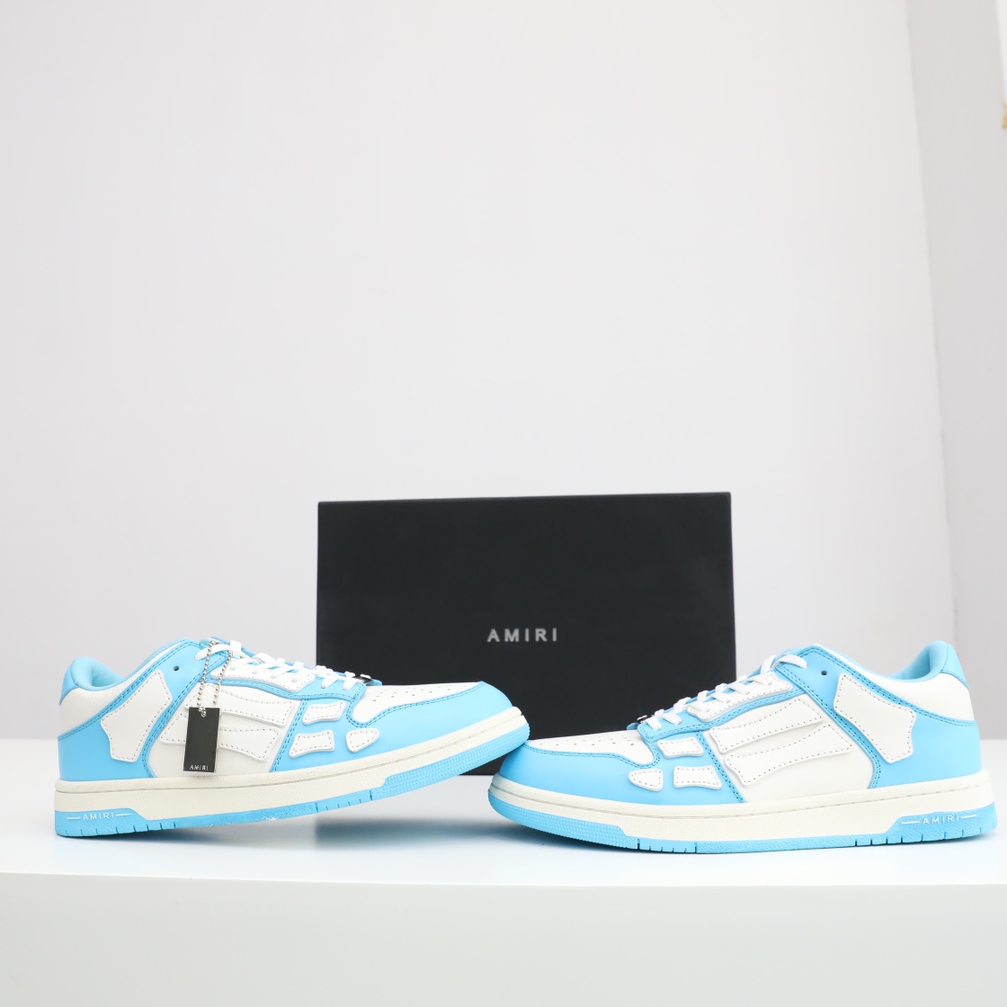 Amiri Skel-Top Low Sneaker Blue/White - EUR FASHION