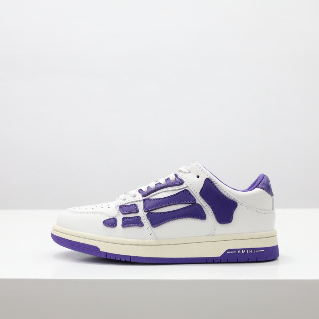 Amiri Skel-Top Low Sneaker Purple/White - EUR FASHION