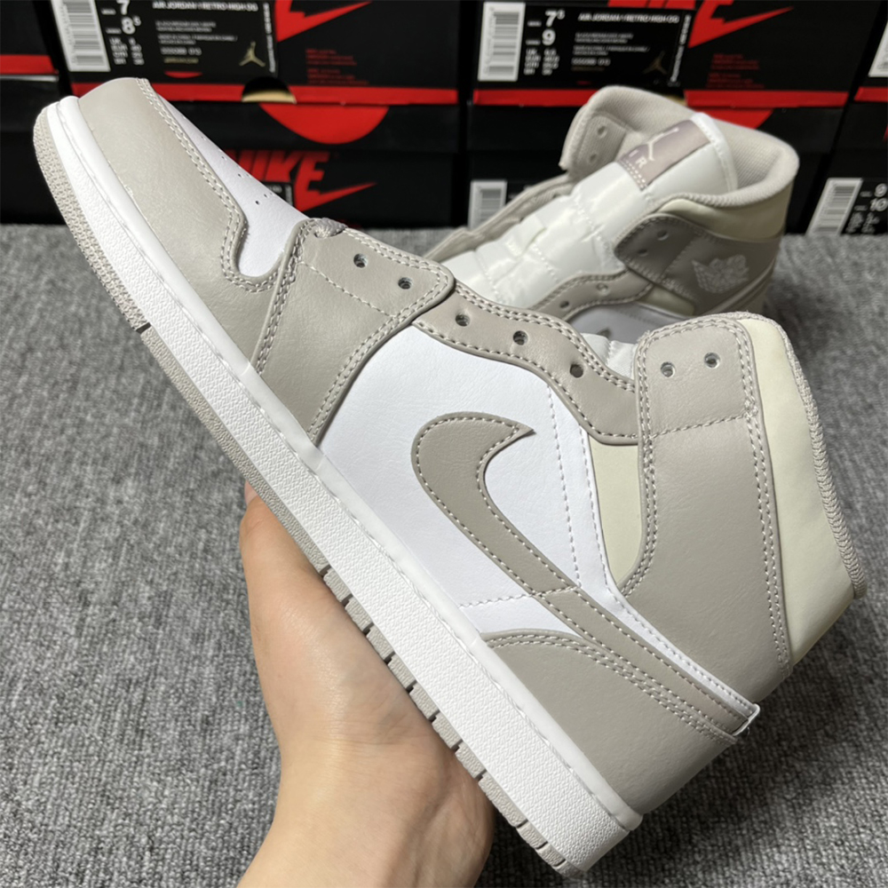 Air Jordan 1 Mid Grey Sneaker - EUR FASHION