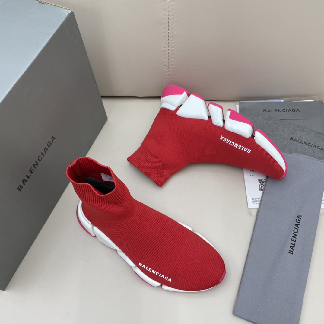 Balenciaga  Speed 2.0 Recycled Knit Sneaker  - EUR FASHION