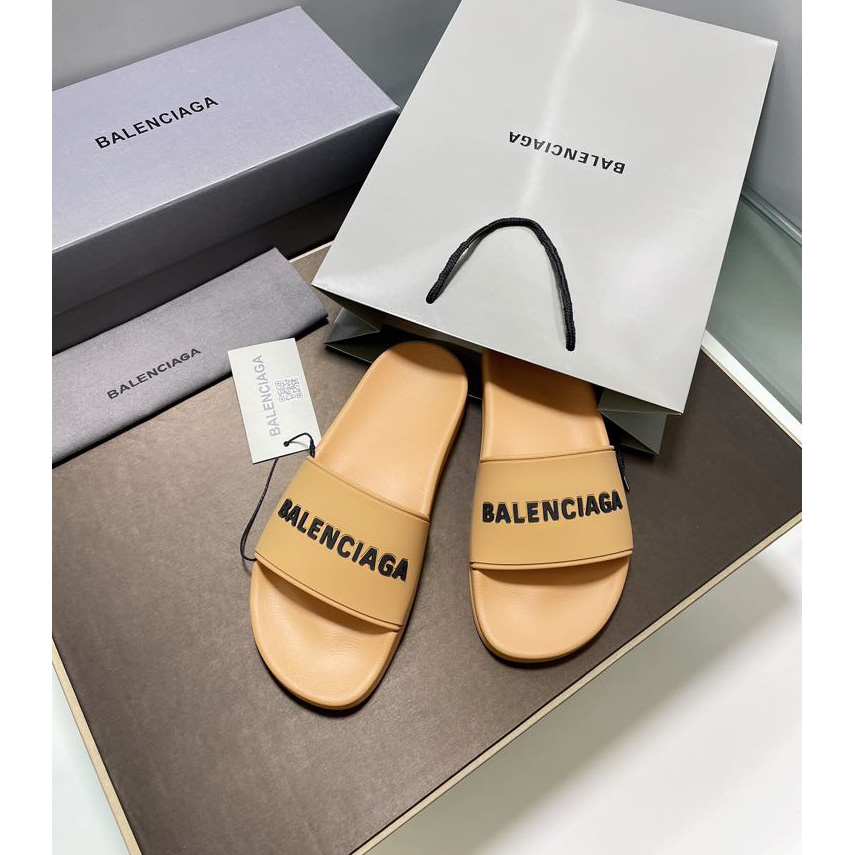 Balenciaga Bb Slide Sandal - EUR FASHION