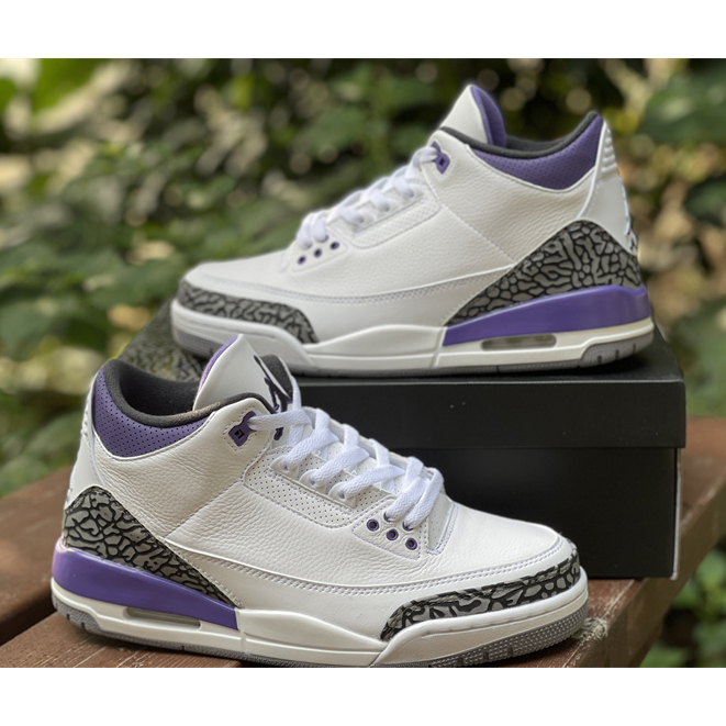 Air Jordan 3 Retro Dark Iris 2022 Sneaker   CT8532-105 - EUR FASHION