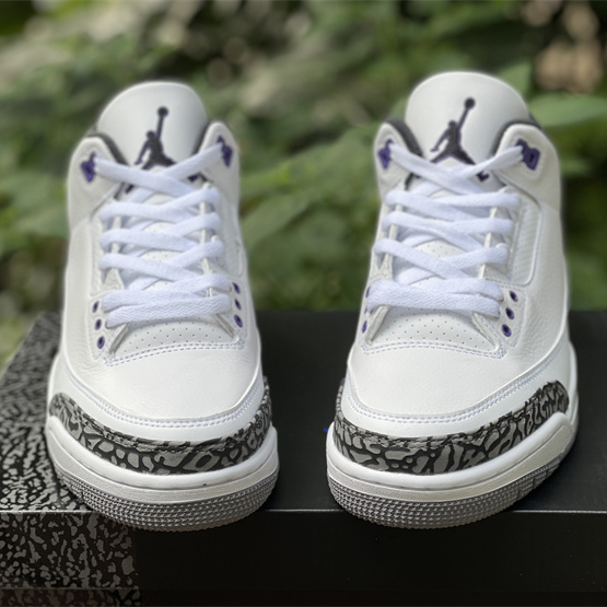 Air Jordan 3 Retro Dark Iris 2022 Sneaker   CT8532-105 - EUR FASHION