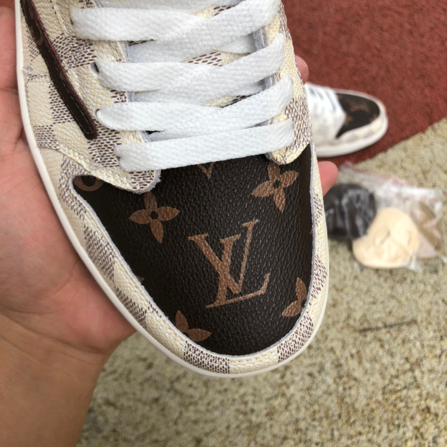 Louis Vuitton x Travis Scott x Nike Air Jordan 1 Low OG SP