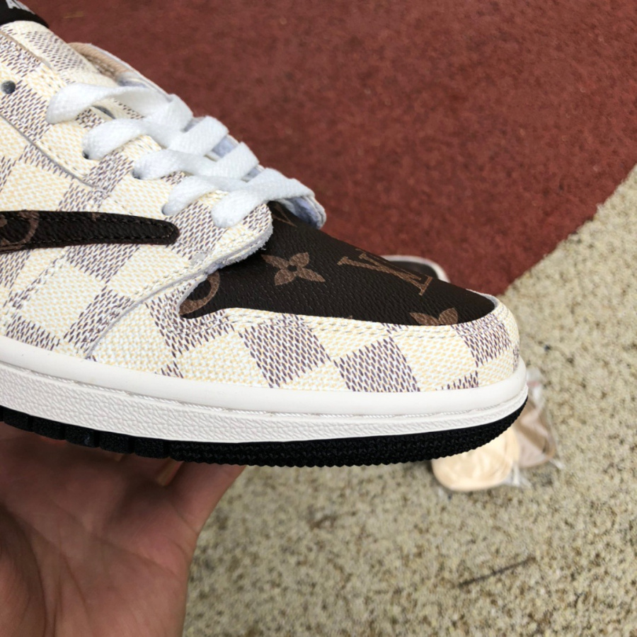 Louis Vuitton x Travis Scott x Nike Air Jordan 1 Low OG SP