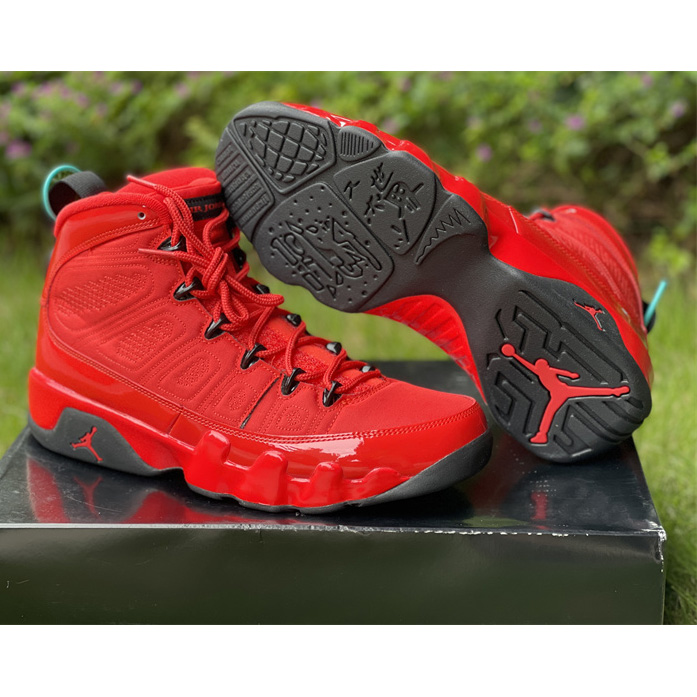 Jordan AJ9 ''Chile Red'' Basketball Shoes - EUR FASHION