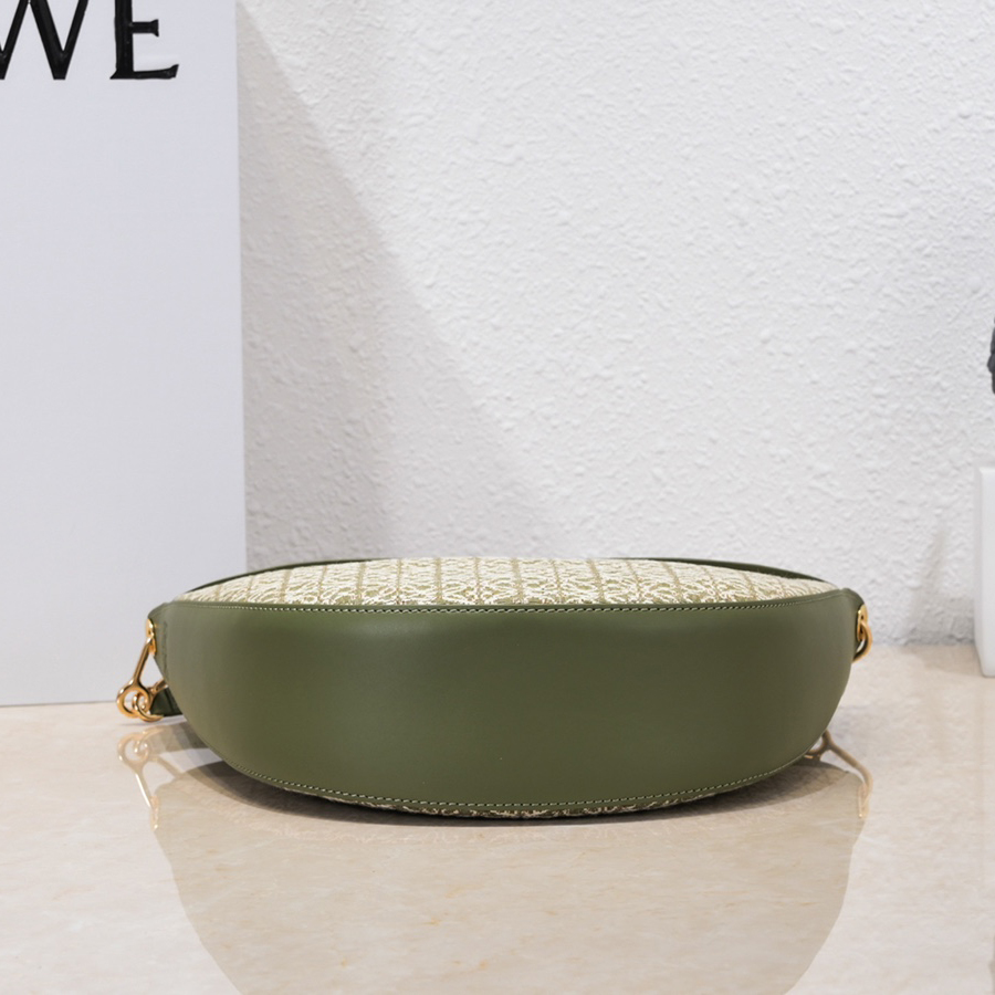 Loewe Luna Bag In Anagram Jacquard And Classic Calfskin(29.5-27-8cm) - EUR FASHION
