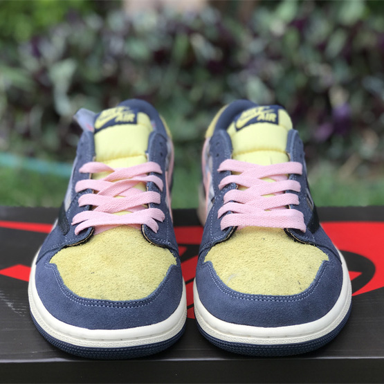 Fragment x Travis Scott x  Air Jordan 1 Low Sneaker  CQ4277-618 - EUR FASHION