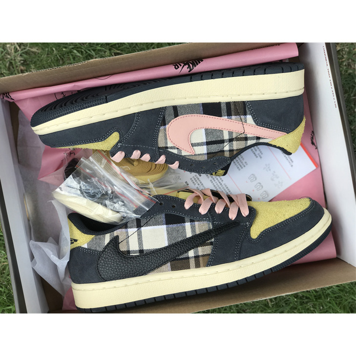 Fragment x Travis Scott x  Air Jordan 1 Low Sneaker  CQ4277-618 - EUR FASHION