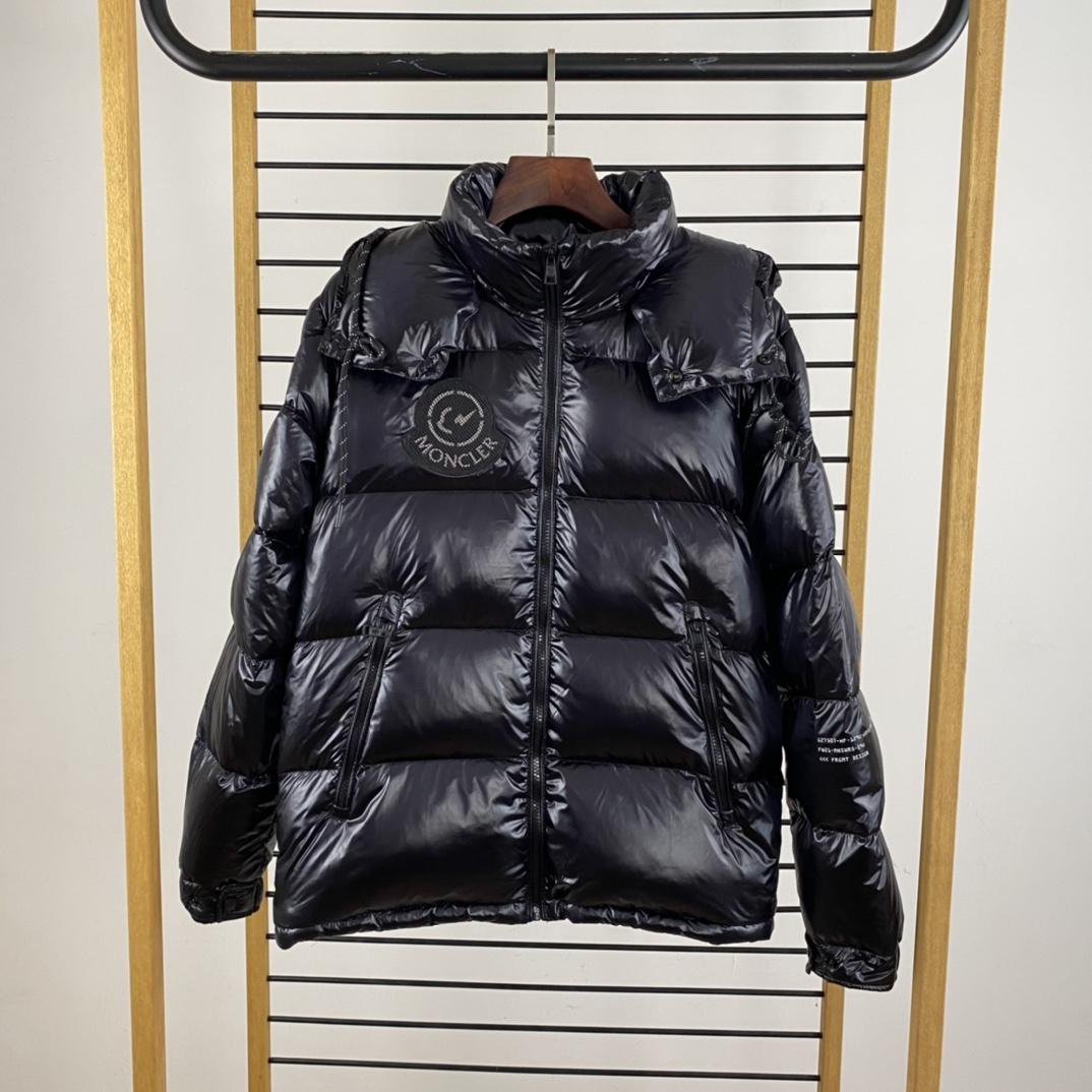 Moncler Black Down Jacket - EUR FASHION