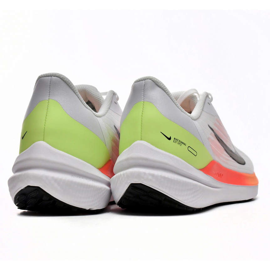 Nike Air Winflo 9 White Orange Sneaker    DD6203-100 - EUR FASHION