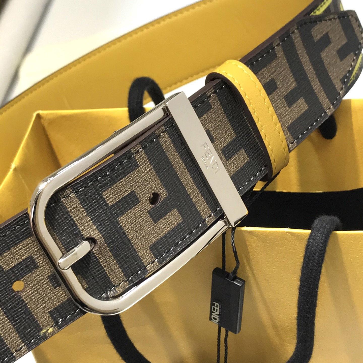Fendi Reversible Leather Belt - EUR FASHION