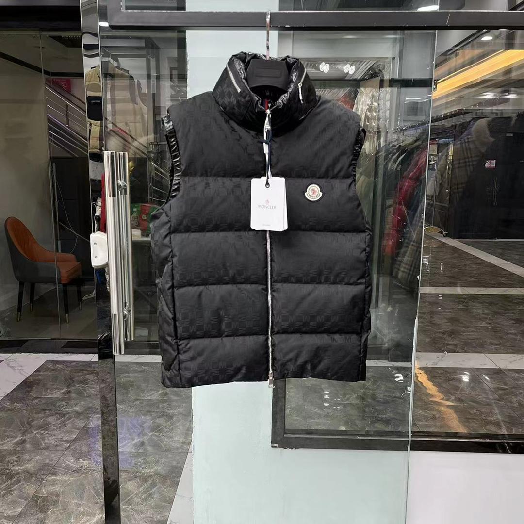 Moncler Kita Jacquard Down Vest - EUR FASHION