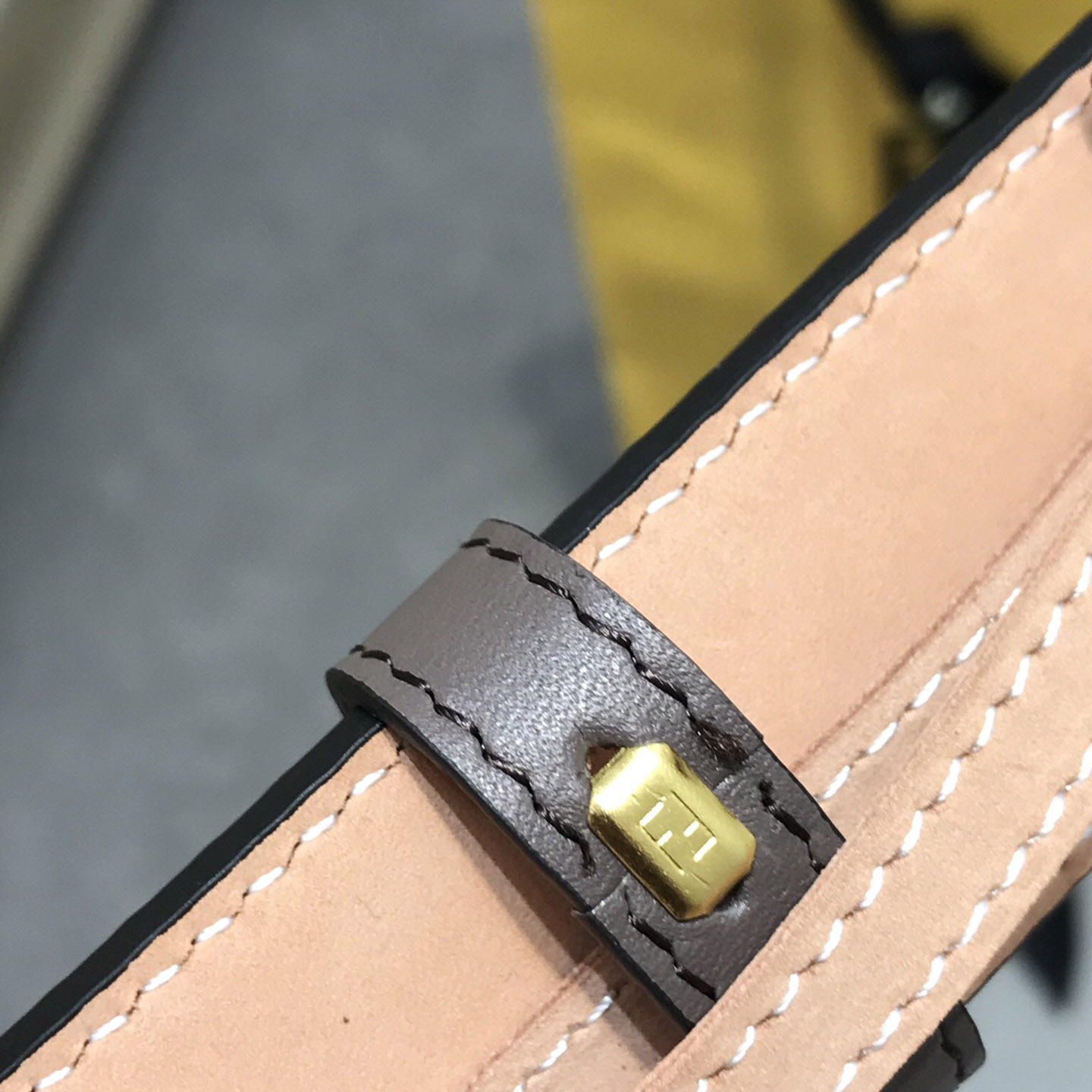 Fendi Brown Leather Belt - EUR FASHION