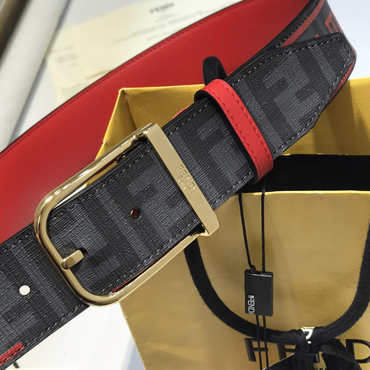 Fendi Reversible Leather Belt - EUR FASHION